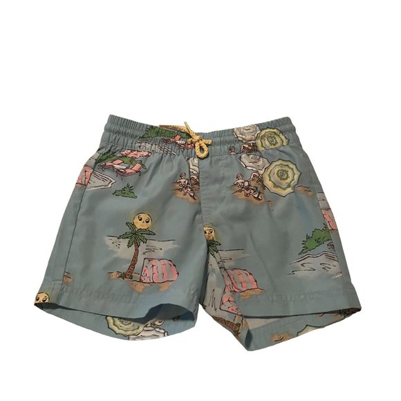 The Beaufort Bonnet Company Other - THE BEAUFORT BONNET COMPANY Toddler Boy's Blue Swim Trunks Size 2T